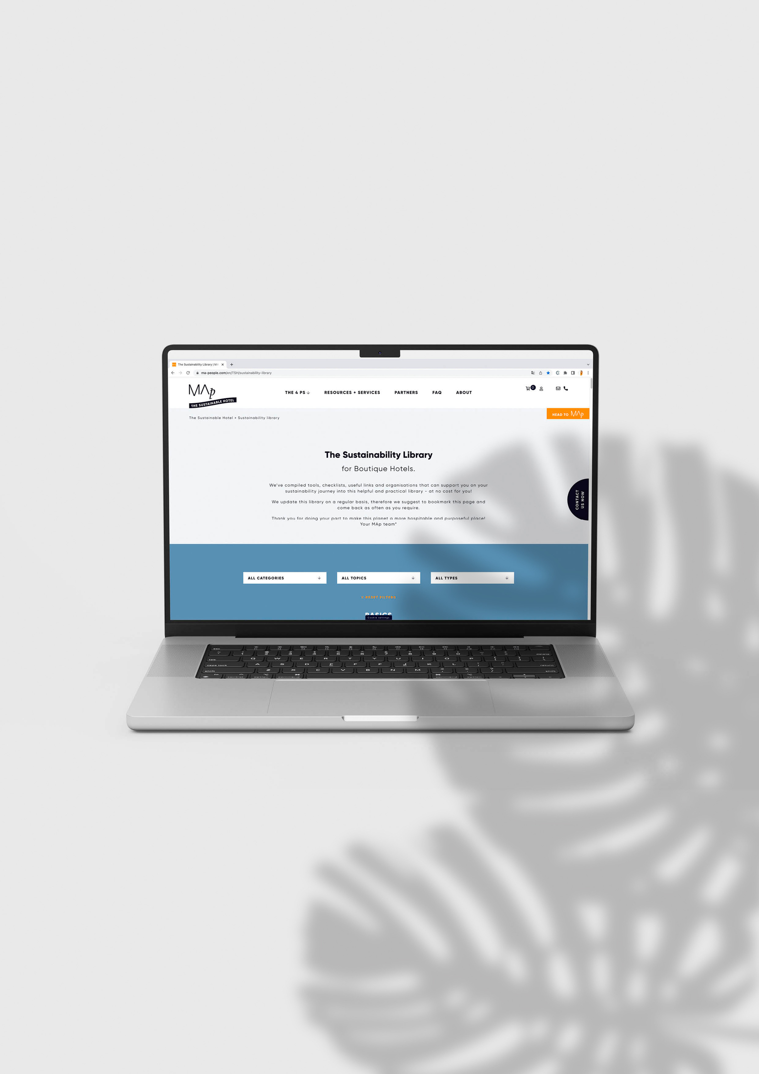 Die Landing-Page für dein (neues) Hotel MAp Boutique Consultancy