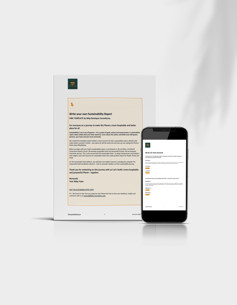 Sustainability Report for Hotels