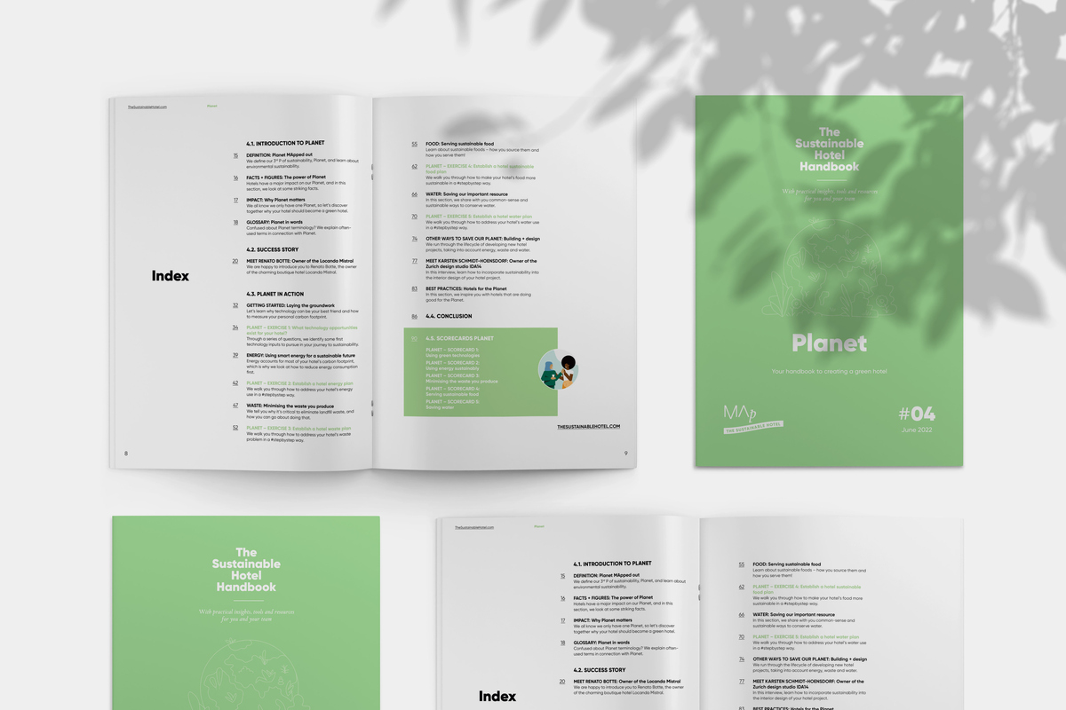 Planet – Ökologische Nachhaltigkeit, MAp Boutique Consultancy, Das nachhaltige Hotel